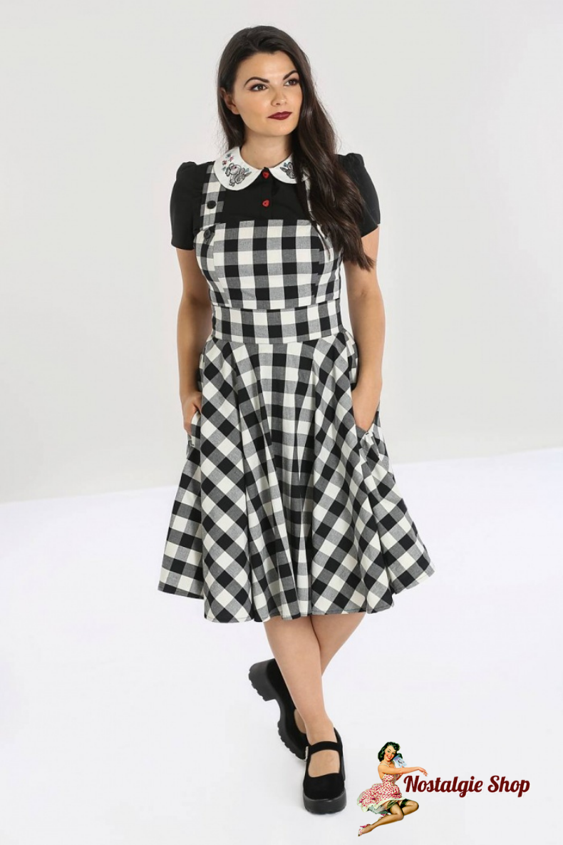 Hell Bunny - Victorine Pinafore Dress