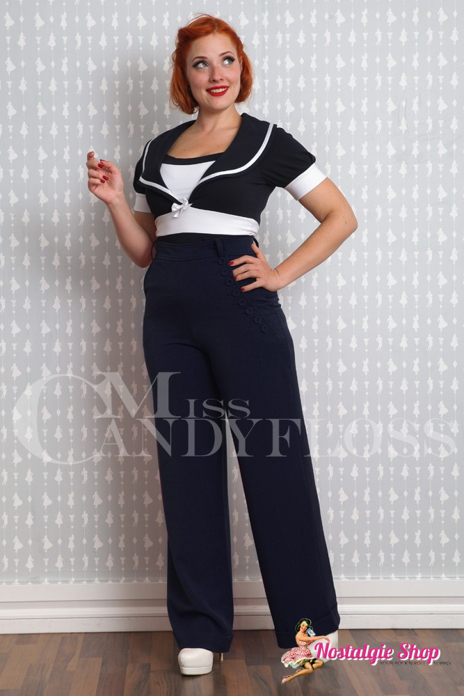 Miss Candyfloss "Nicolette-Lee" High Waist Stretchhose
