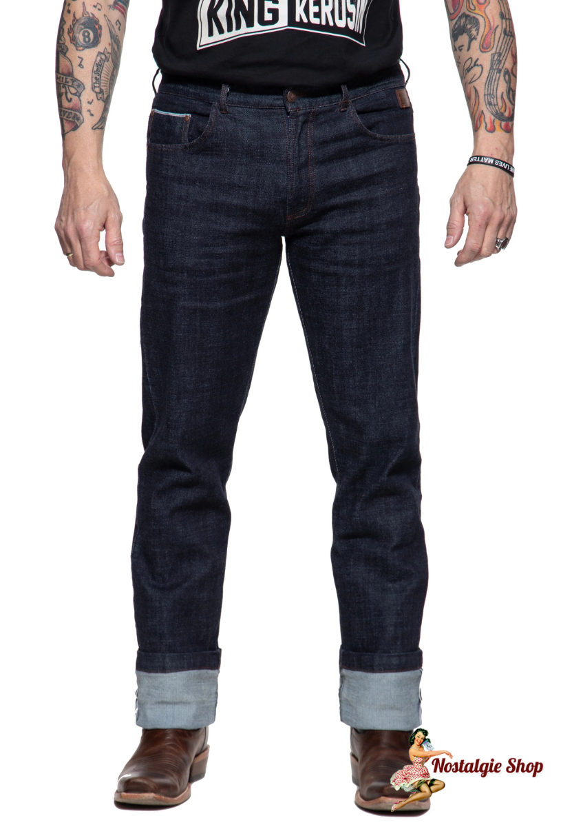 King Kerosin - Selvedge Jeans mit Stretch «Robin Selvedge»