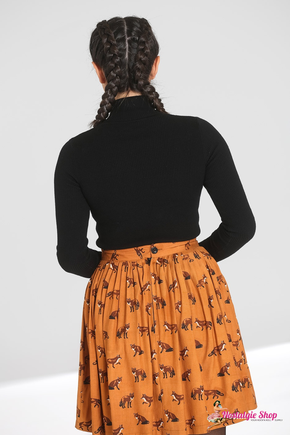 Hell Bunny Rollkragen Pullover Spiros - verschiedene Farben