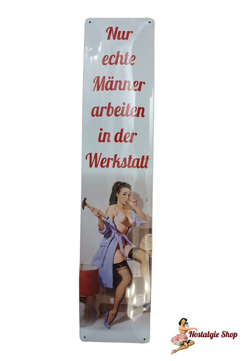 Blechschilder - 46cm x 10cm Diverse Motive