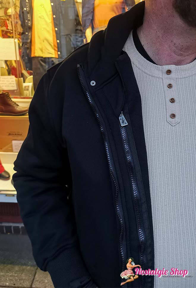King Kerosin - Outdoor Funktionshoodie/jacke - Uni schwarz