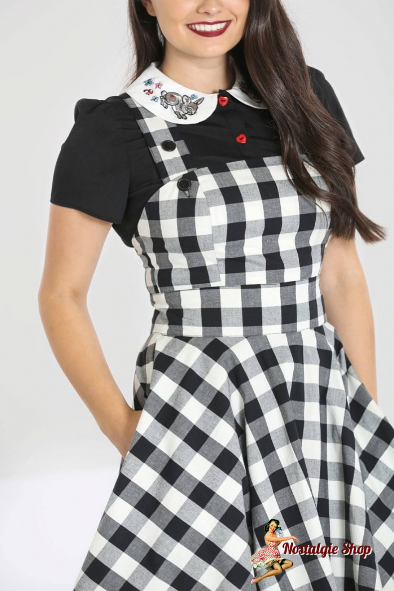 Hell Bunny - Victorine Pinafore Dress