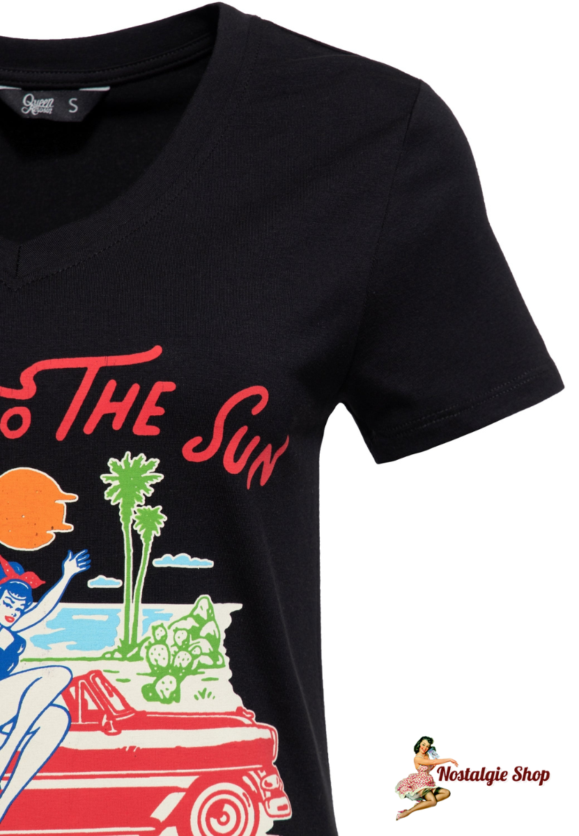 Queen Kerosin - T-Shirt «Road To The Sun»