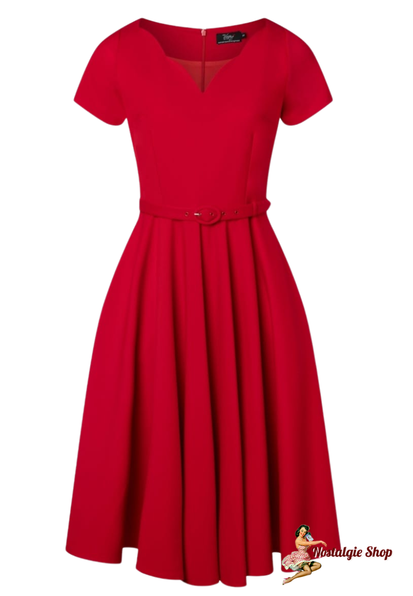 Vintage Diva - BETH SWING DRESS Einzelstück -L-