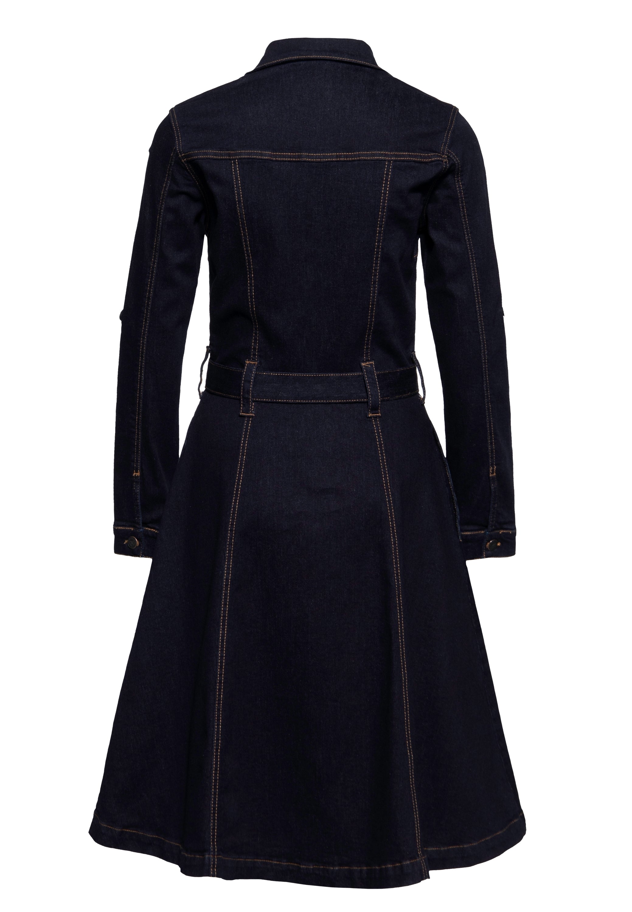 Queen Kerosin - WORKWEAR SWING KLEID Q Crown
