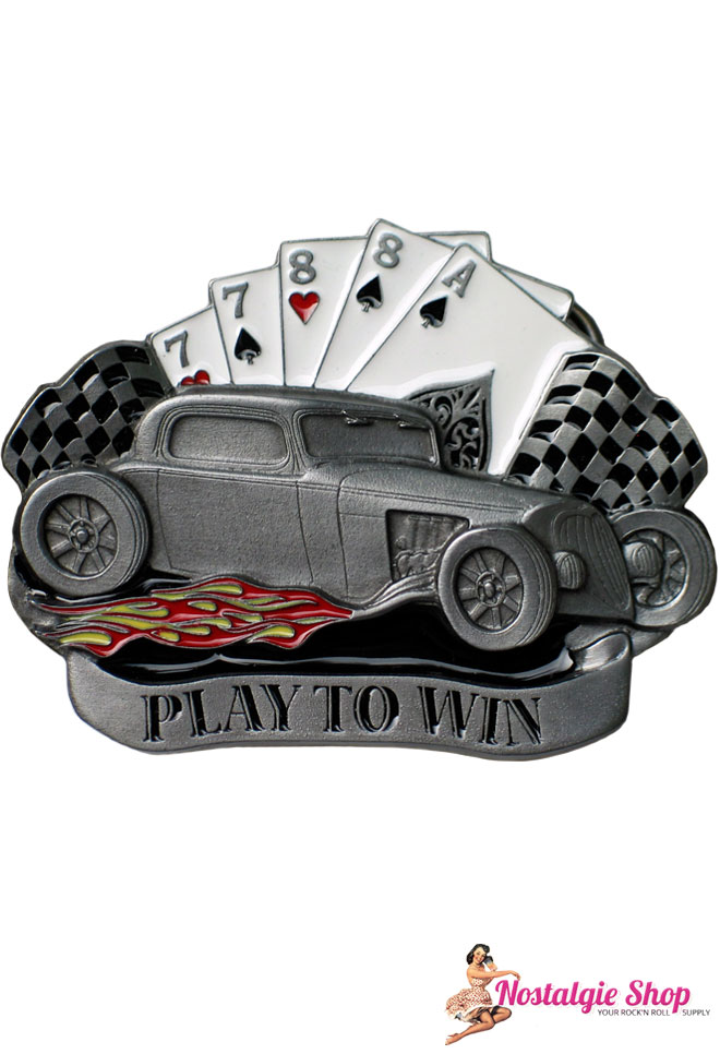 Buckle - Play to Win Hot Rod Poker