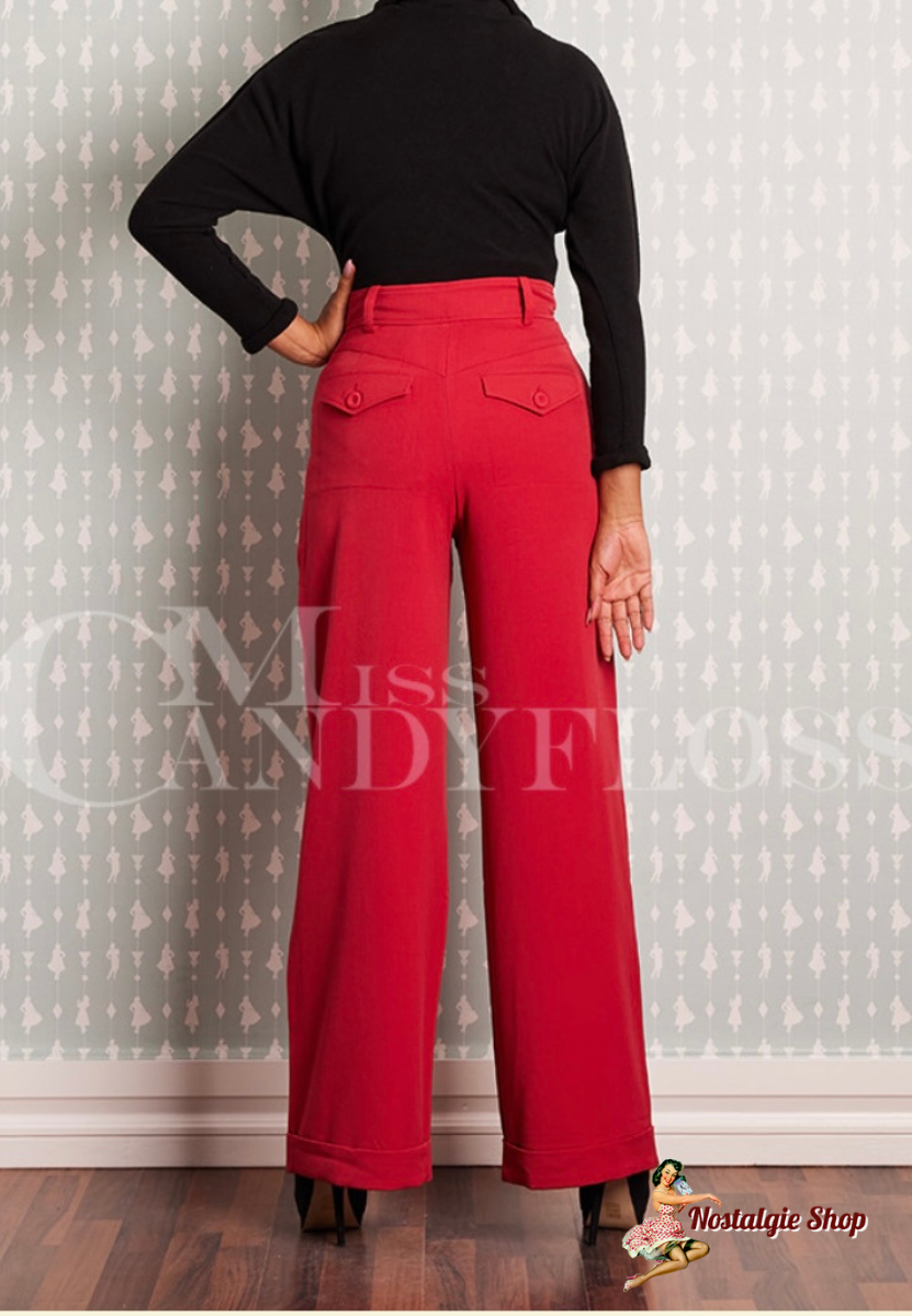 Miss Candyfloss - Nicolette-Rose Wide leg stretch pants