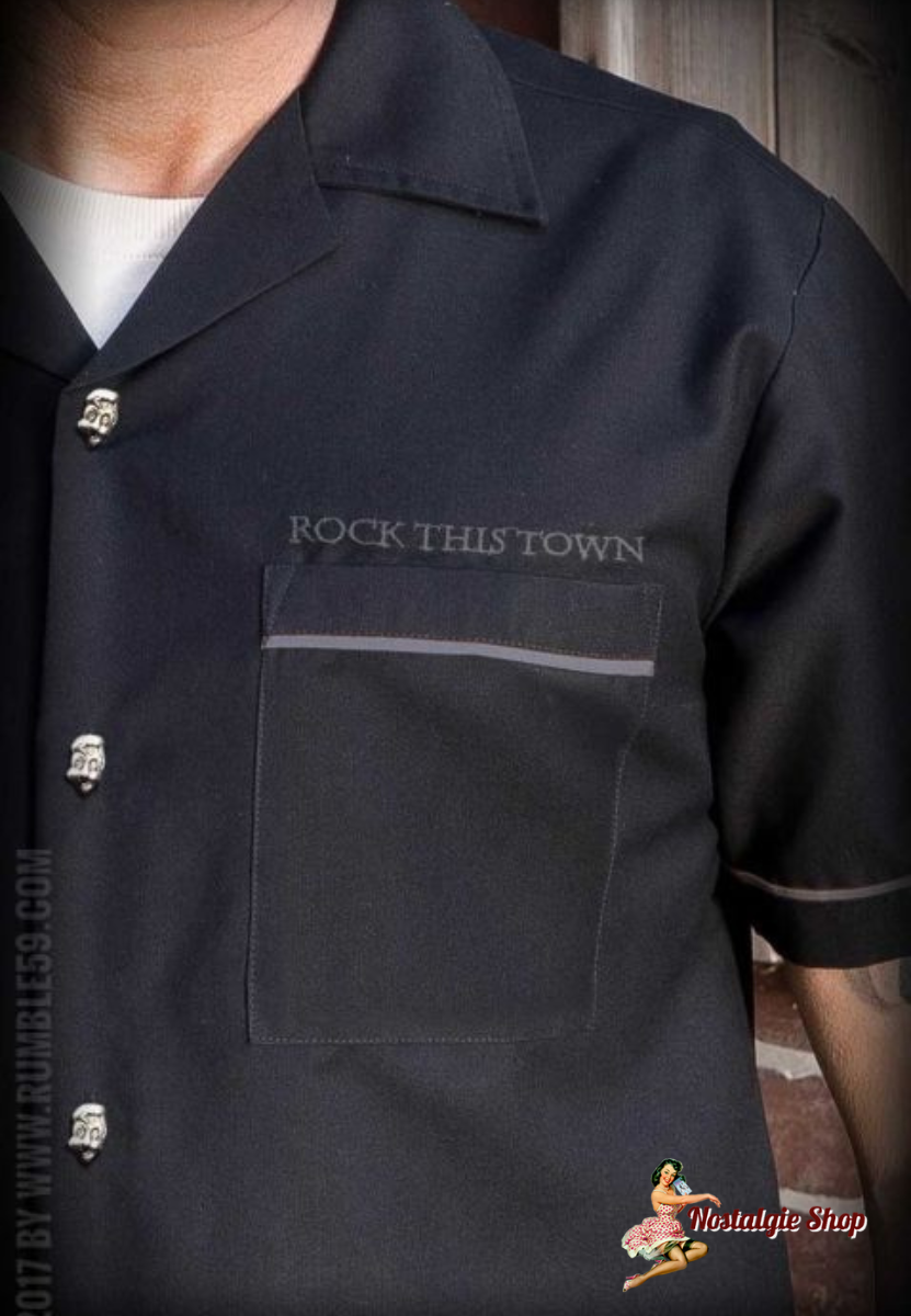 Rumble59 - Lounge Shirt - Rock this town