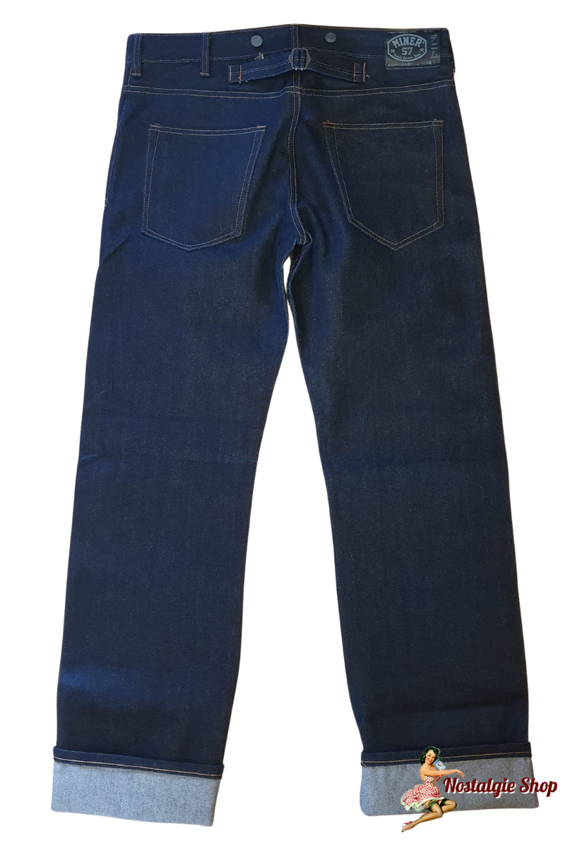 Miner 57 -Rockabilly Jeans- Japan Denim Hose 14,5 oz.Selvedge,Neu,Sale !