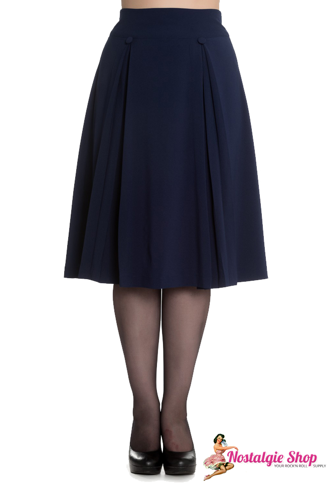 Hell Bunny Kennedy Rock - blau-