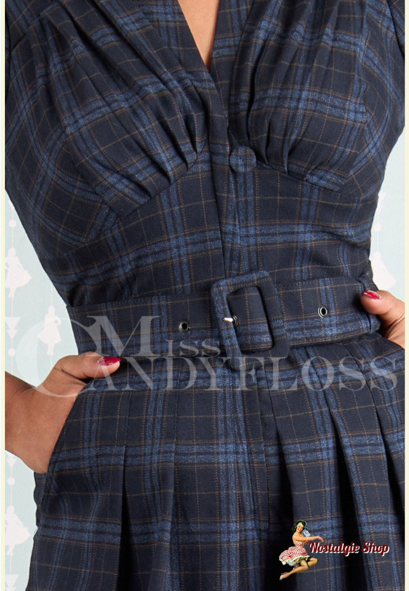 Miss Candyfloss - Camilla-Lee Signature tartan jumpsuit