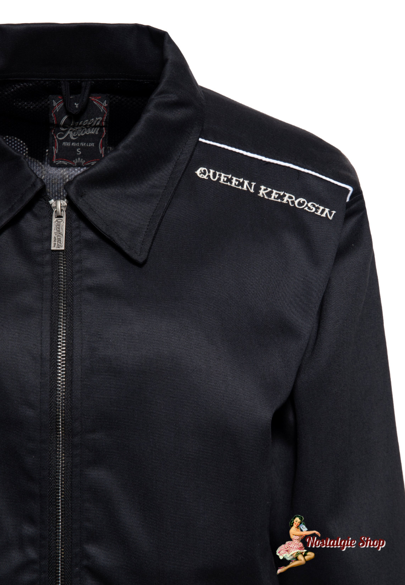 Queen Kerosin - Gabardine Jacke «Rock'n'Roll Rebel Queen»