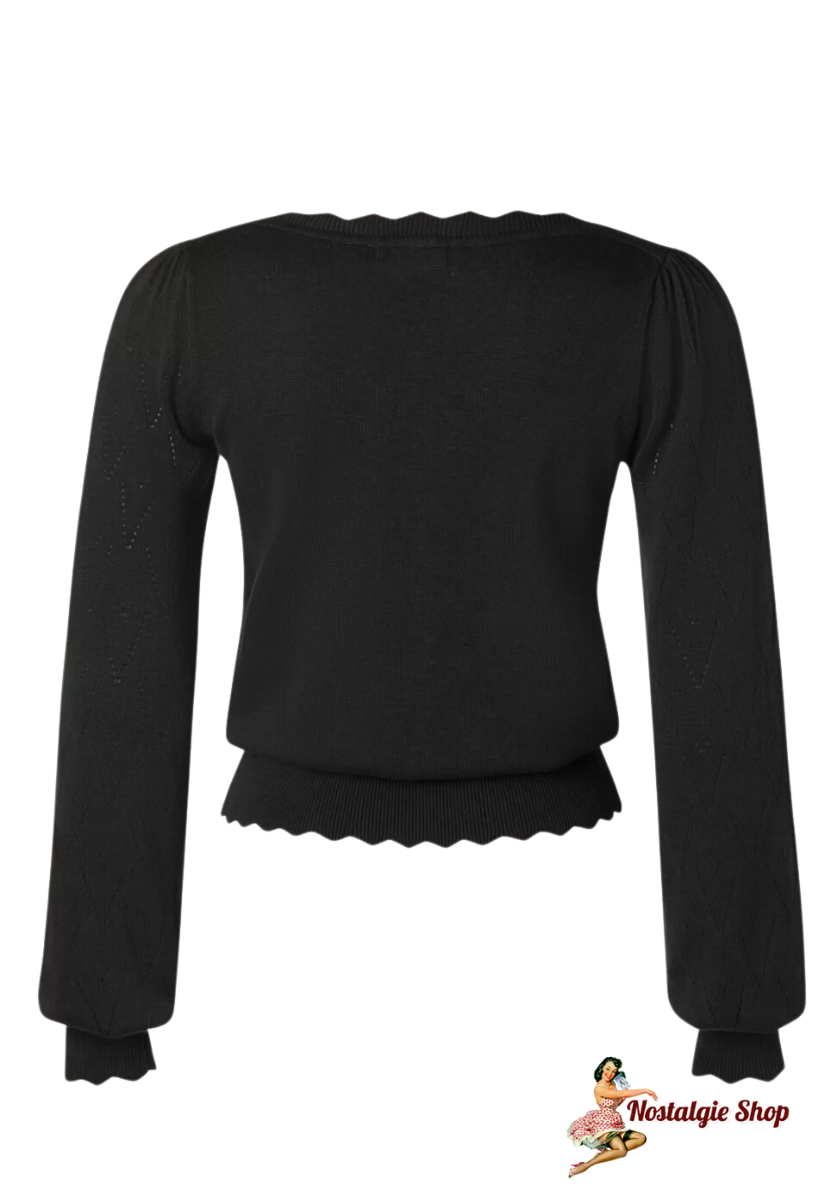 Banned - Scarlet Pullover grün & magenta