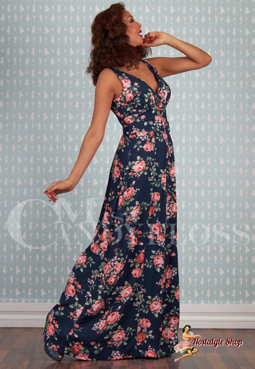 Miss Candyfloss - Giordana-Lee floral palazzo jumpsui