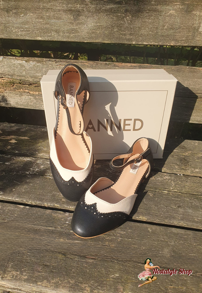 Banned - Dapper Dancemates Ballerinas Schwarz