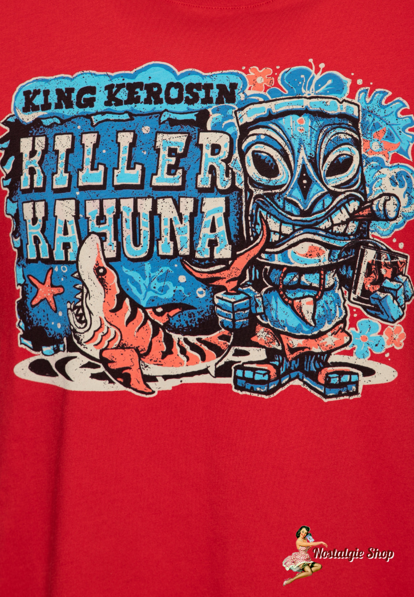 King Kerosin - PRINT T-SHIRT »KILLER KAHUNA«