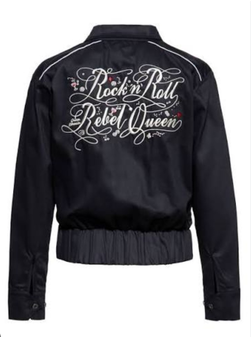 Queen Kerosin - Gabardine Jacke «Rock'n'Roll Rebel Queen»