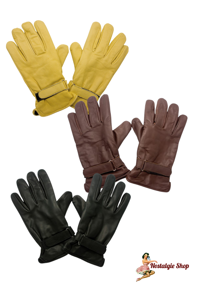 Western Lederhandschuhe gefüttert Diverse Farben
