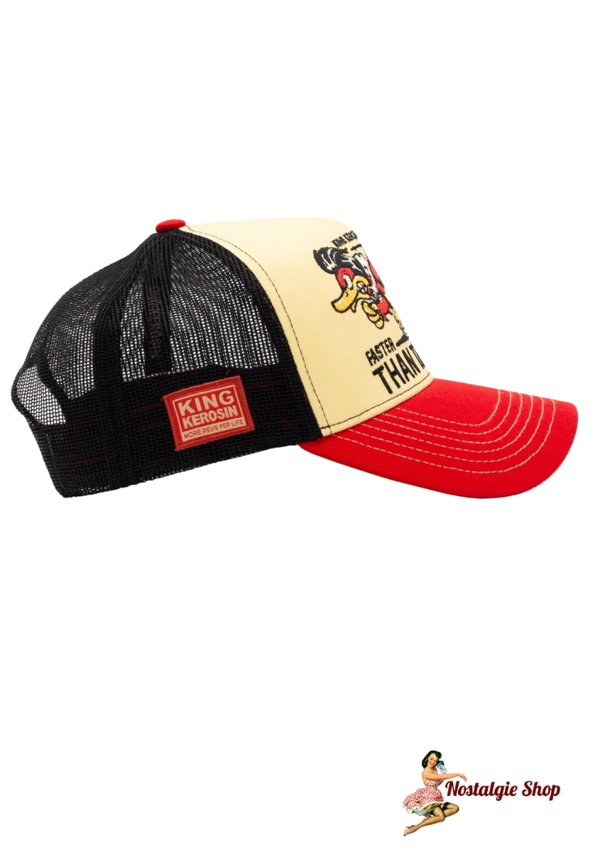 King Kerosin - TRUCKER CAP «FASTER THAN THE WIND»