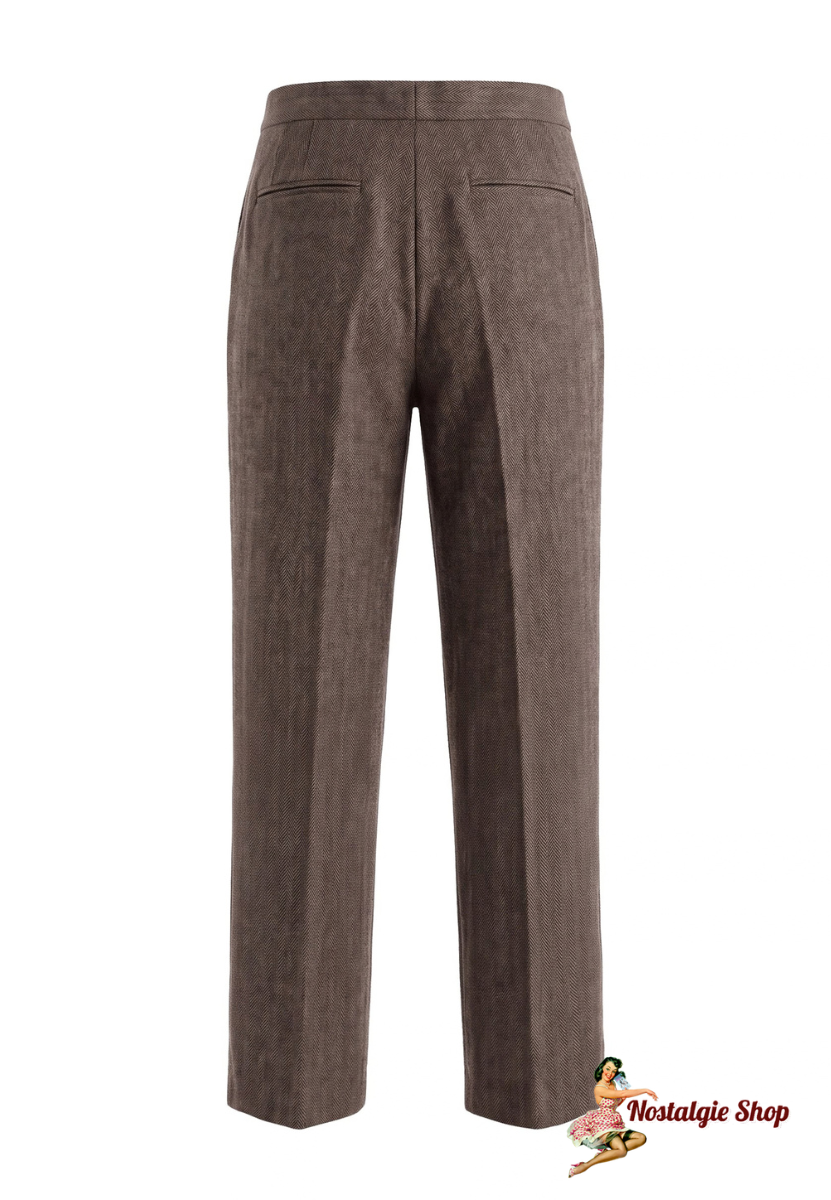 King Kerosin - Stoffhose in Braun