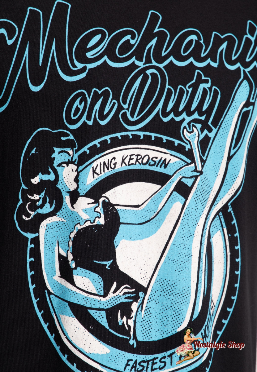 King Kerosin - CLASSIC T-SHIRT «MECHANIC ON DUTY»