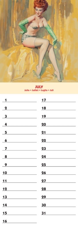 Pin Up History Birthday Calender