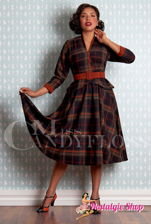 Miss Candyfloss Manuella-Amber Swingkleid