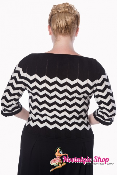 Banned Stricktop Vanilla  - Plussize nur Gr. 4XL