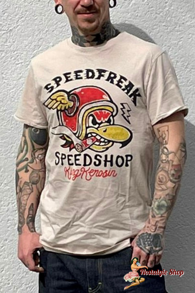 King Kerosin - acidwash T-Shirt Speedfreak