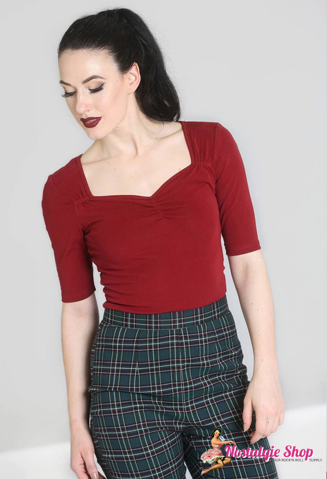 Hell Bunny Philippa Top - verschiedene Farben