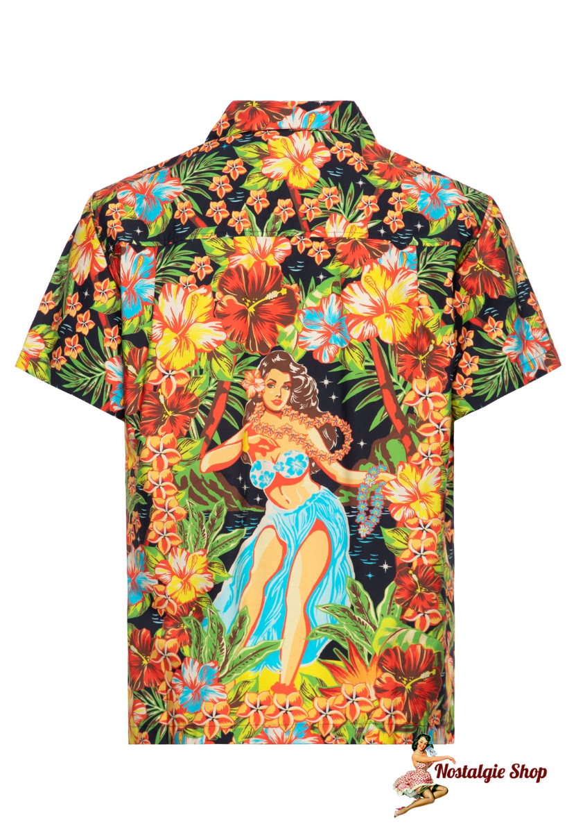 King Kerosin - HAWAII HEMD «HULA GIRL»