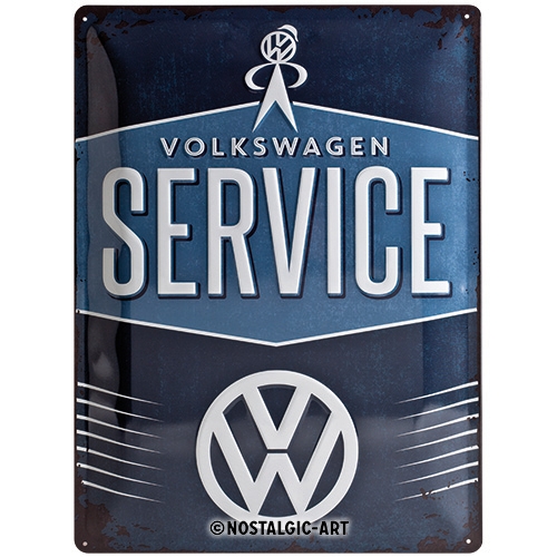 Blechschild 30 x 40 VW Service