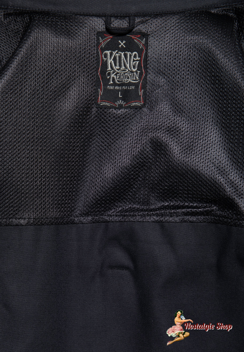 King Kerosin - Gabardine Jacke «Kustom Kulture»