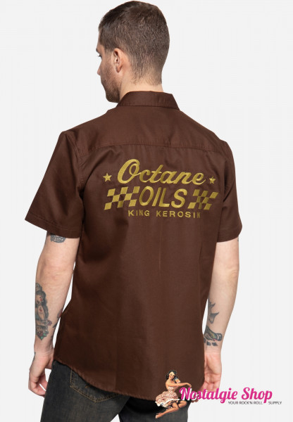 King Kerosin Workwear Hemd Octane Oils