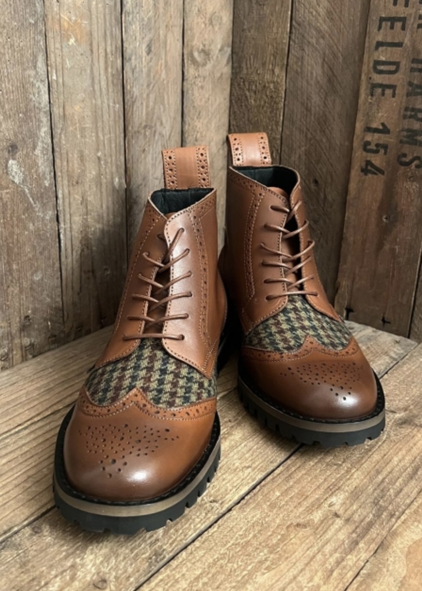 Stiefelette Original Budapester Schuhe Damen Budapester Damen Plateau