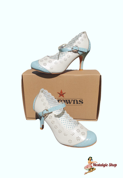 Joe Browns - Flora Pretty Mary Jane Shoes - Cream