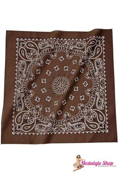 Tiki Bandana - Braun
