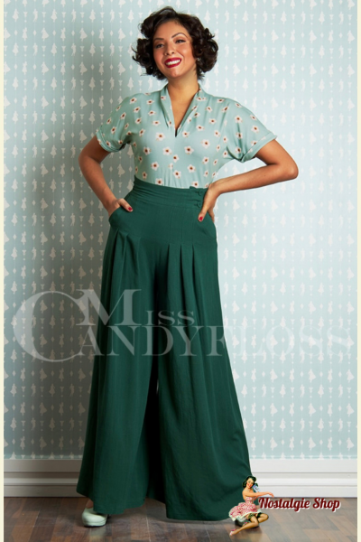 Miss Candyfloss - Harper-Gia Linnen Palazzo Pants