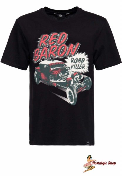 King Kerosin - CLASSIC T-SHIRT »RED BARON ROADKILLER«