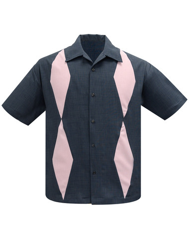 Steady Bowling Shirt Diamond Duo