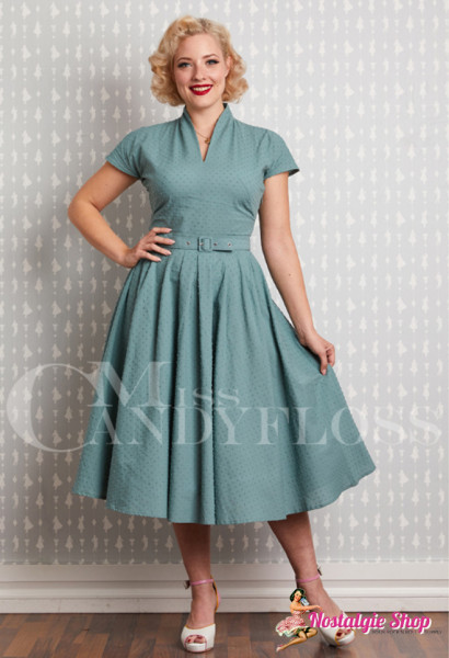 Miss Candyfloss Arina-Mint Swingkleid