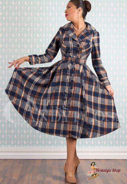 Miss Candyfloss - Eden-Lee Twirl cozy winter dress