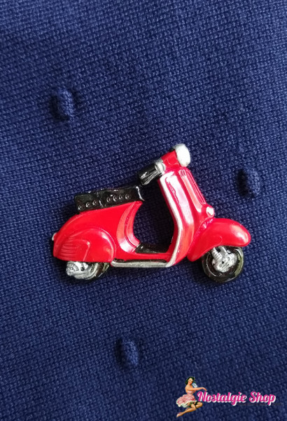 Retro Brosche Vespa