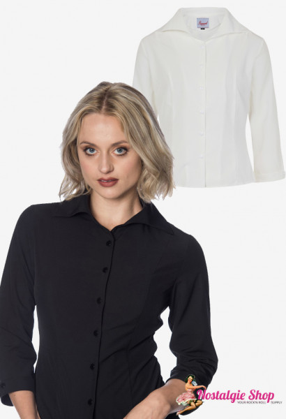 Janine Bluse - schwarz oder weiß