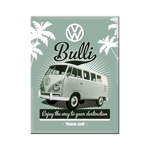 Blechschild 30 x 40 VW Retro Bulli