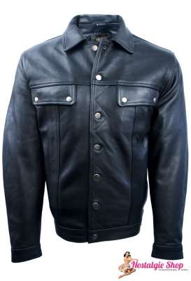 Biker Lederjacke Polizei Lederjacke Kaufen Rock N Roll Lederjacke