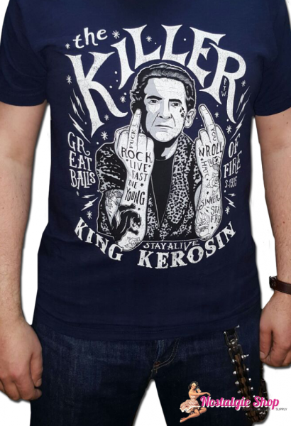 King Kerosin - The Killer T-Shirt mit Jerry Lee Lewis