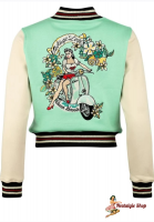 Queen Kerosin - COLLEGE JACKE «VINTAGE LOVE»