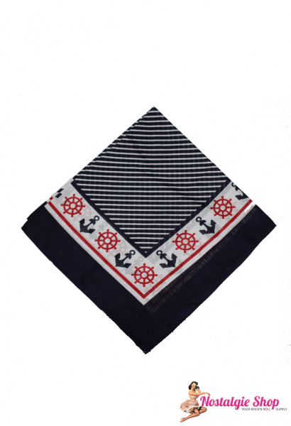 Tiki Bandana - Sailor blau